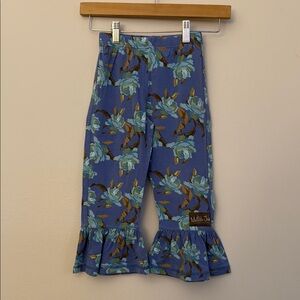Matilda Jane Character Counts Blue Floral Kids Bottoms Big Ruffle